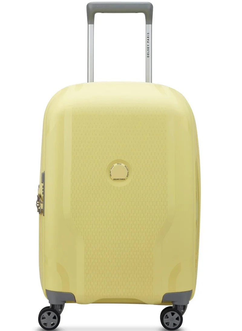 ديلسي _باريس حقيبة ترولي بعجلات مزدوجة  سم من كلافيل - أصفر باهت