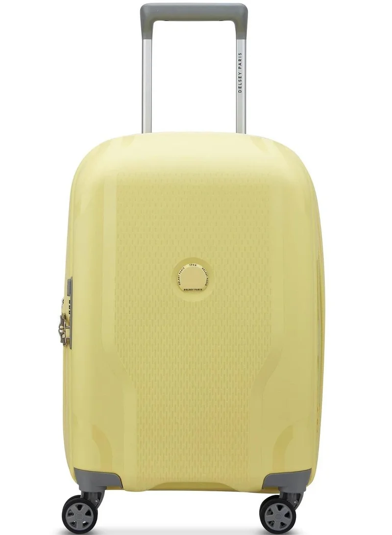 ديلسي _باريس حقيبة ترولي بعجلات مزدوجة  سم من كلافيل - أصفر باهت