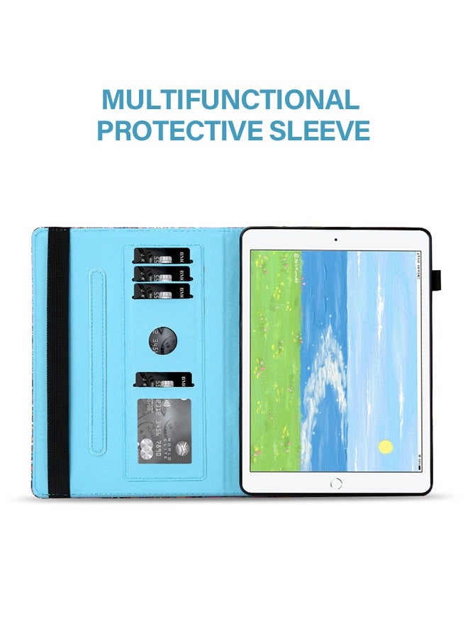 GROIC iPad Air 4 / Air 5/ 10.9 inch 2020 /2022, iPad Pro 11 Inch, Multi-Angle Viewing Stand Shell, PU Protective Cover Ipad 5 Case  - Image 2