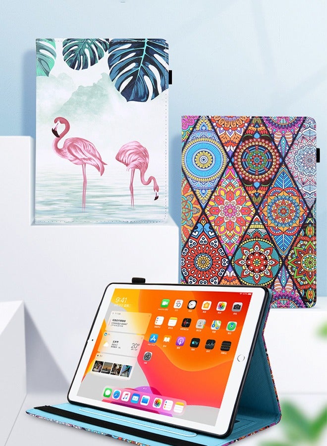 GROIC iPad Air 4 / Air 5/ 10.9 inch 2020 /2022, iPad Pro 11 Inch, Multi-Angle Viewing Stand Shell, PU Protective Cover Ipad 5 Case  - Image 3