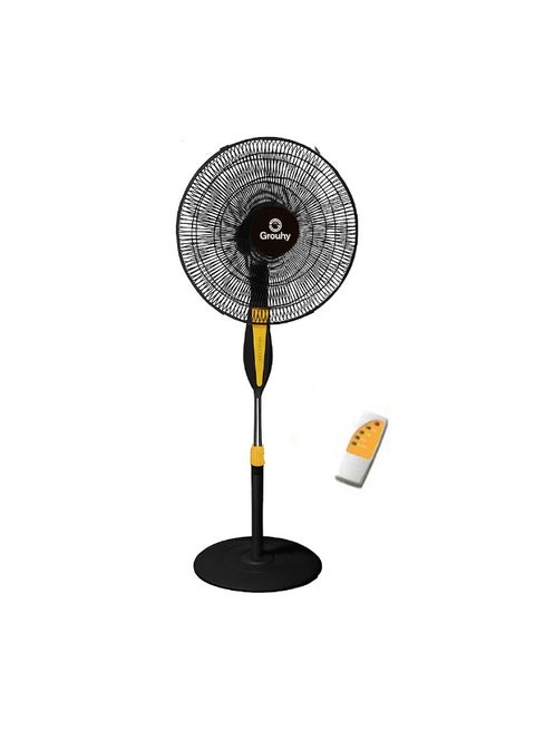 مروحة جروهي ستاند ١٨ بوصة مع ٥ شفرات بلاستيكية وجهاز تحكم عن بعد - USS-18026R