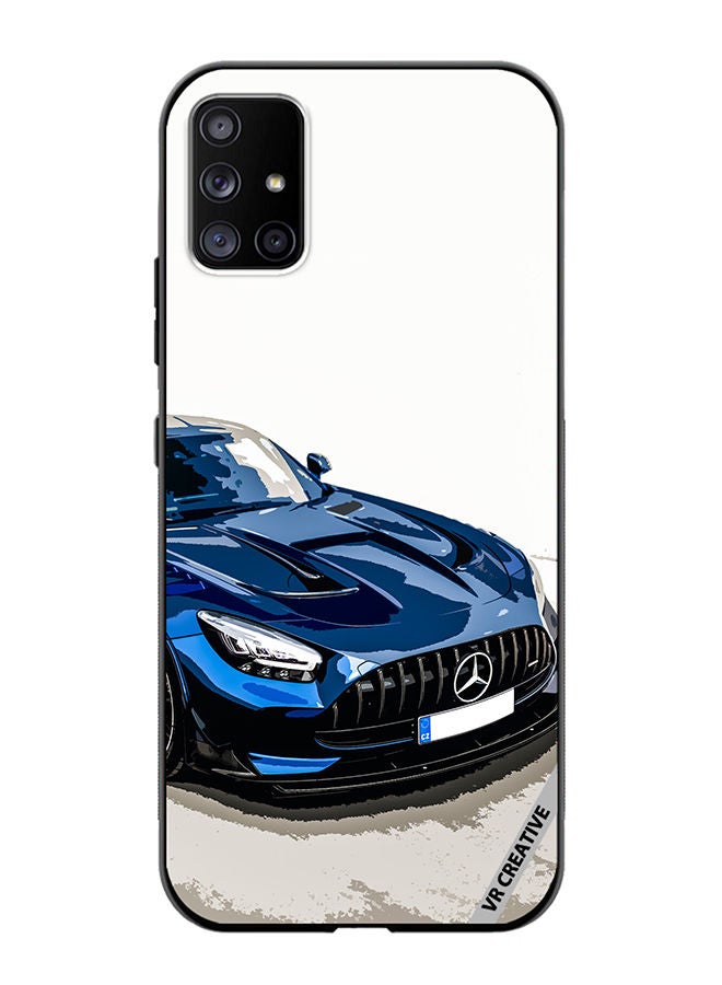 VR CREATIVE Protective Case Cover For Samsung Galaxy A51 5G Mercedes Design Multicolour - Image 1