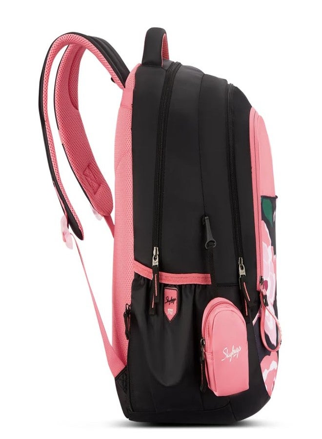سكاي باجز حقيبة ظهر مدرسية Skybags FLORAL 01 بأربعة أقسام، متعددة الألوان - Image 4