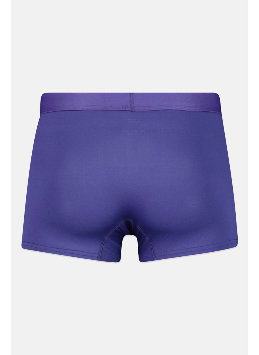 Celio Men 1 Piece Solid Boxer Brief, Purple  - Image 2