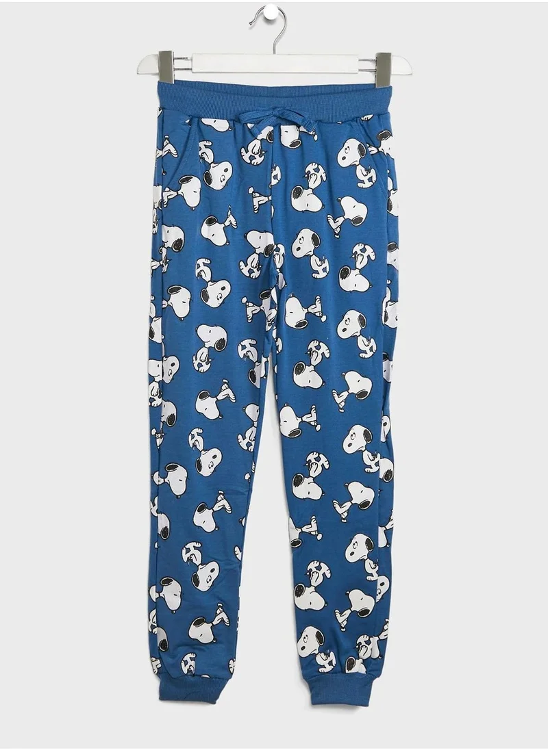 Peanuts Youth Snoopy Sweatpants