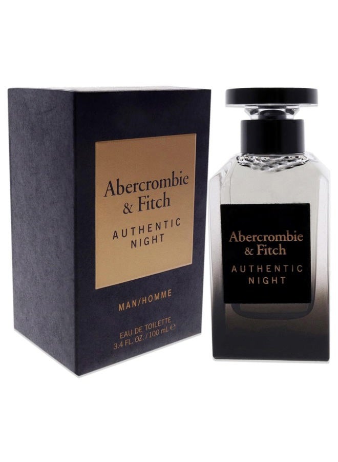 Abercrombie & Fitch عطر نايت الأصلي من أبركرومبي وفيتش للرجال - 3.4 أونصة بخاخ EDT - Image 3