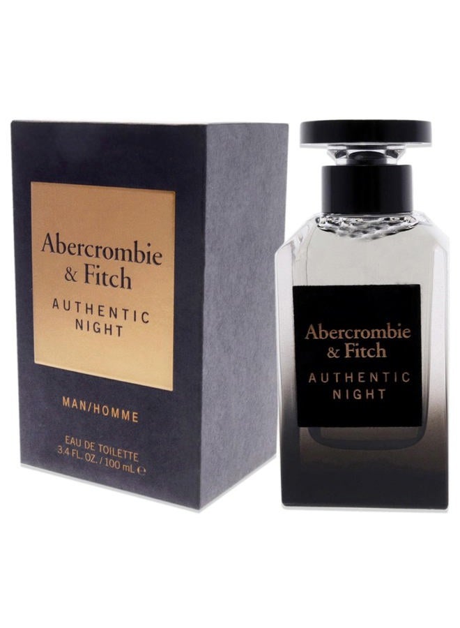 Abercrombie & Fitch عطر نايت الأصلي من أبركرومبي وفيتش للرجال - 3.4 أونصة بخاخ EDT - Image 4