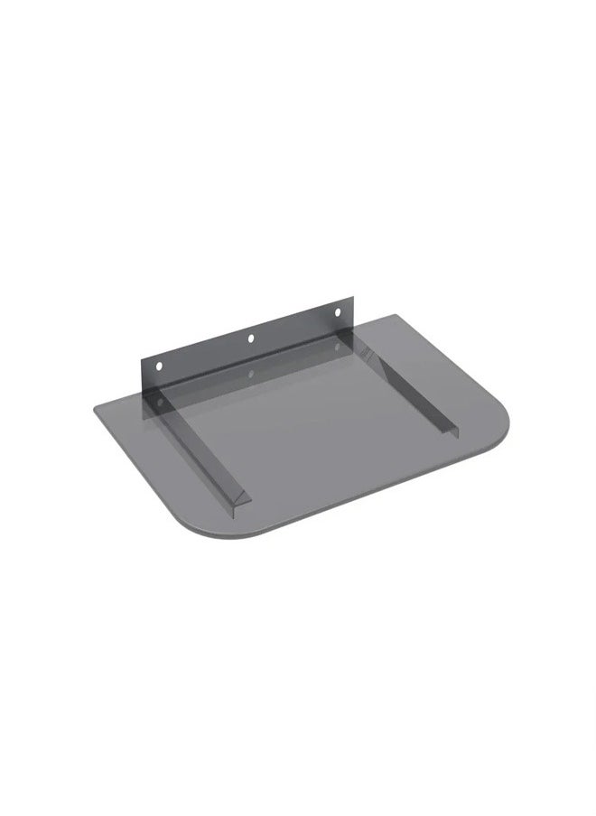 Skill Tech SH 05D DVD/Receiver Bracket, Dimensions 340x240mm, Max Load Capacity 12kg – Black  - Image 1
