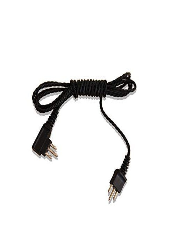 SSS Hearing Aid Wire 3 Pin With Receiver For Siemens 178 Model/Auditech Pocket Model Hearing Aid (Black) - Image 1