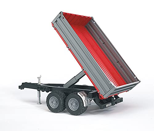 Bruder Tipping trailer with grey sides - Image 5