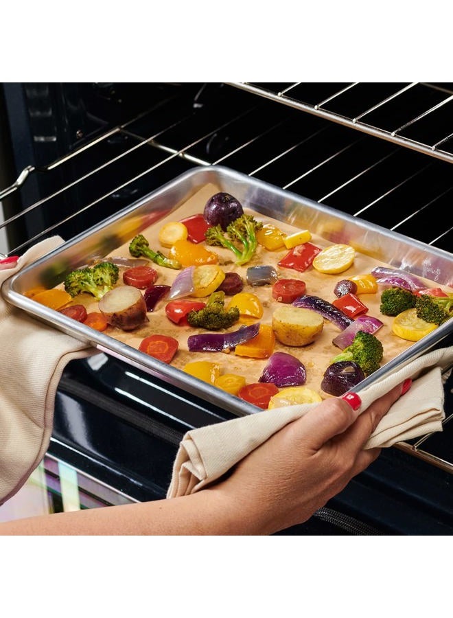 Gusto Comfy Package [9 x 13 Inch - 200 Count] Pre-Cut Parchment Paper Baking Sheets, Non-Stick, Unbleached, Parchment Paper Sheets for Baking & Cooking - Kraft - Image 5