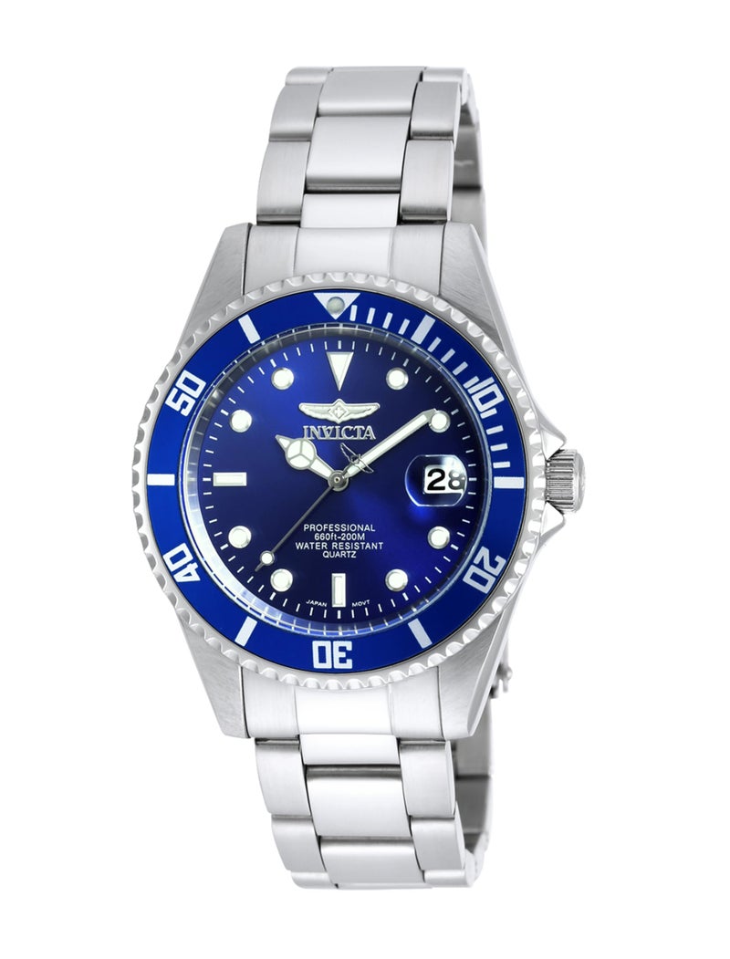 Invicta Men's 9204OB Pro Diver Analog Display Quartz Silver Watch - Image 1