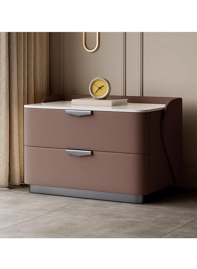 NKX Modern Bedside Table Luxury Nightstands Multifunction Nightstand For Bedroom - Image 1