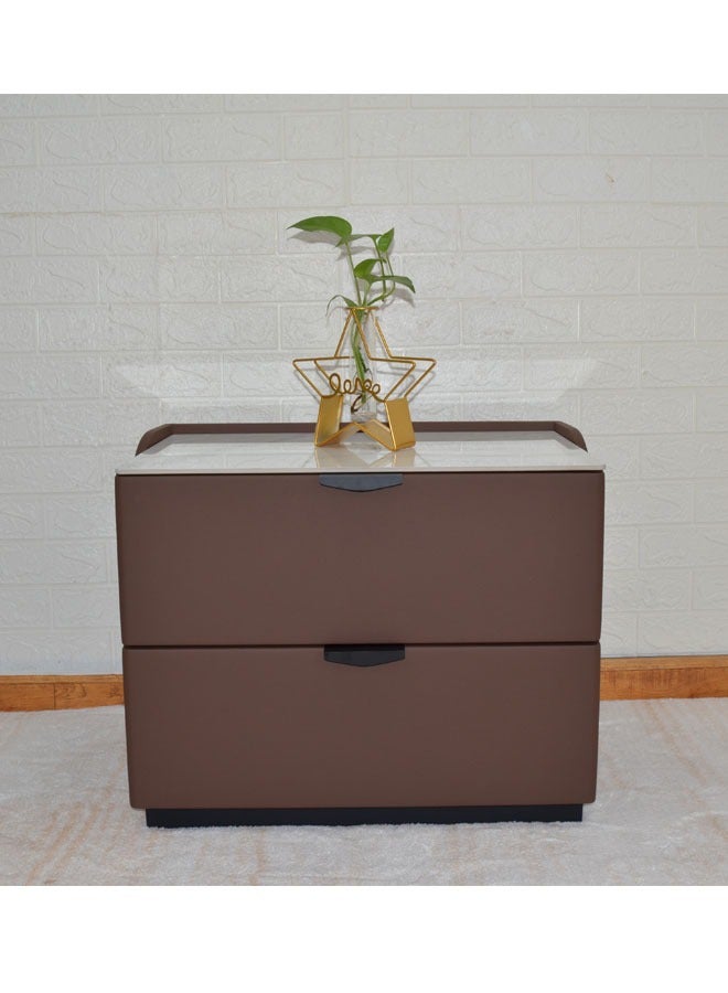 NKX Modern Bedside Table Luxury Nightstands Multifunction Nightstand For Bedroom - Image 4