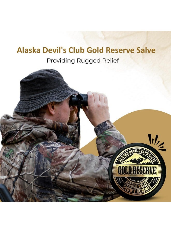 Snowy Summit Alaska Devil's Club Gold Reserve Salve - Image 2
