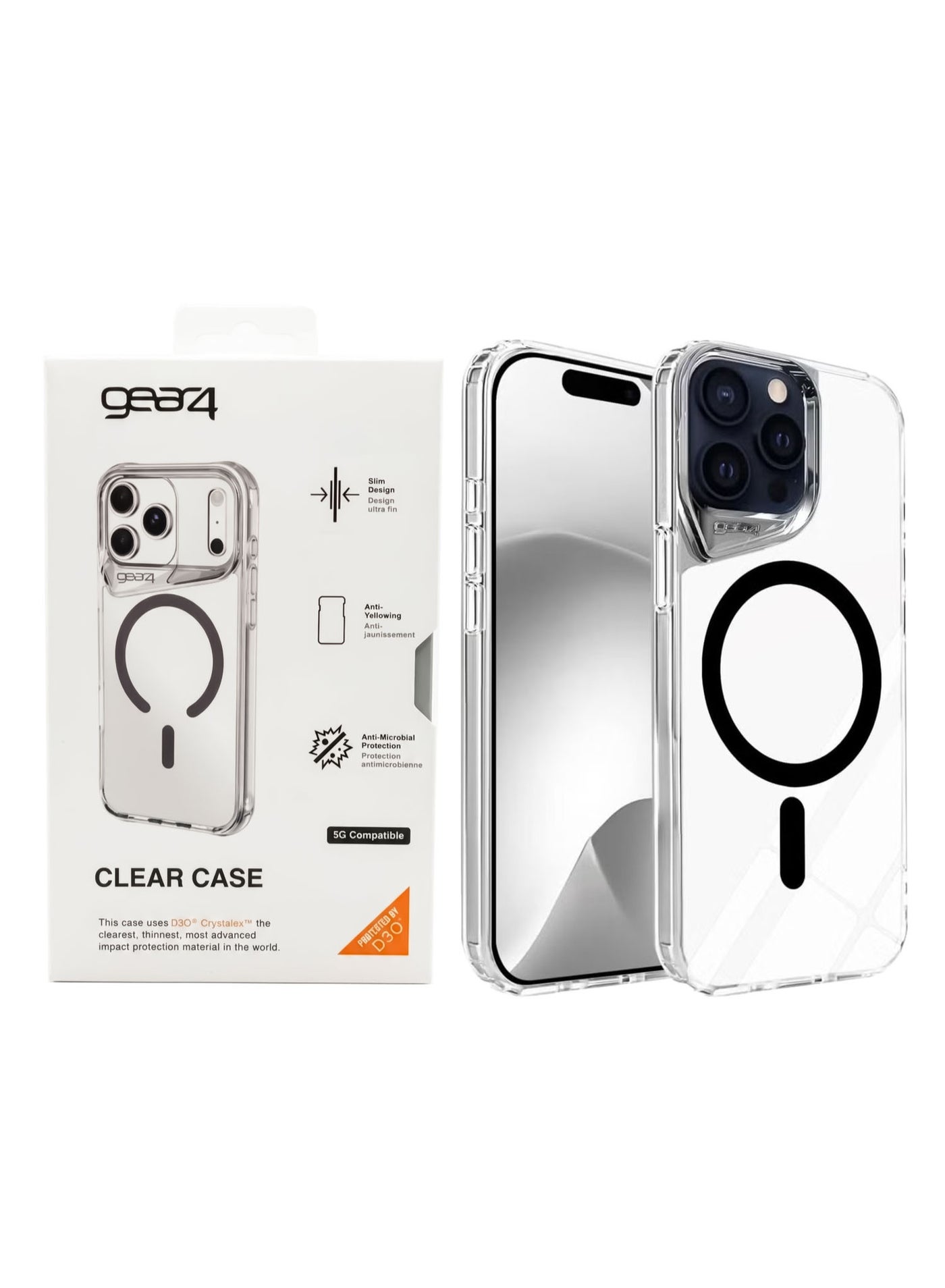 غير 4 Gear4 iPhone 15 Pro Max Case acrylic