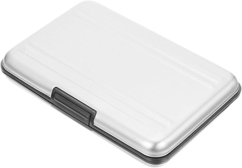 ABOOFAN Memory Card Storage Case Card Holder with Shockproof Design Portable Organizer Box for Digital Cameras Silver Gray - Image 1