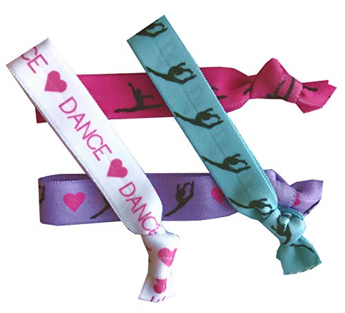 Sportigift 8 Piece Dance Hair Elastics - Gifts for Dancers, Ballet Accessories for Girls, Women, Teachers, Classes - Image 2