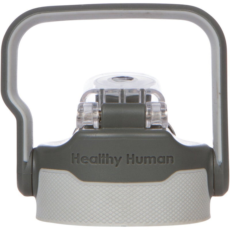 Healthy Human Healthy Human FLIP N SIP Lid | Leak-Proof Water Bottles Lid | Dishwasher Safe & Durable Bottle Caps with Snap Metal Clip & Wide Mouth for All Healthy Human Bottles  - Image 4
