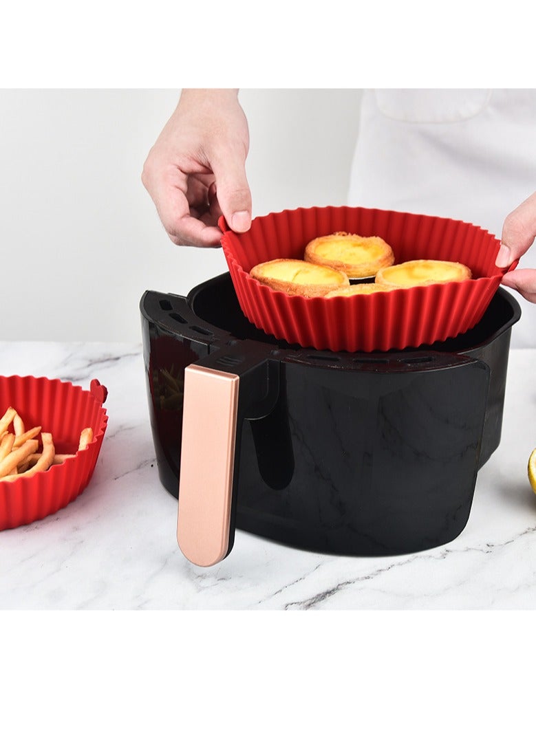 skillets Silicone pan household baking pan Round heat resistant pan mat Baking paper mat non-stick pan - Image 1