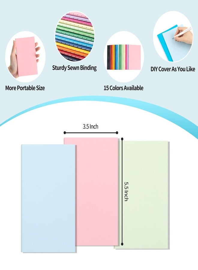 ALKALO 150 Pack Mini Pocket Colorful Lined Notebook Bulk, Journals Bulk, Small Notebooks 3.5x5.5, 30 Sheets/60 Pages, Mini Notebooks for Kids, Traveler, Students, School Supplies(Lined-150 pack, 15 Colors) - Image 2