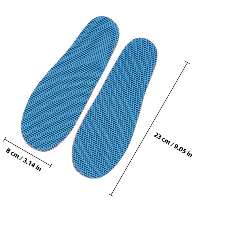 1 Pair Kids Toe-in Correcting Insoles Cushions Anti- Shoe Pads Foot Care Accessories Size 32-35 - Image 2