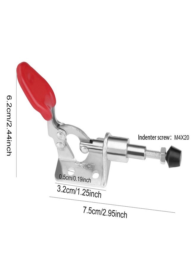 KINJOEK 10Pcs 301AM Push Pull Action Toggle Clamp, 110lbs Adjustable Quick Release Toggle Clamps for Woodworking, Welding - Image 2