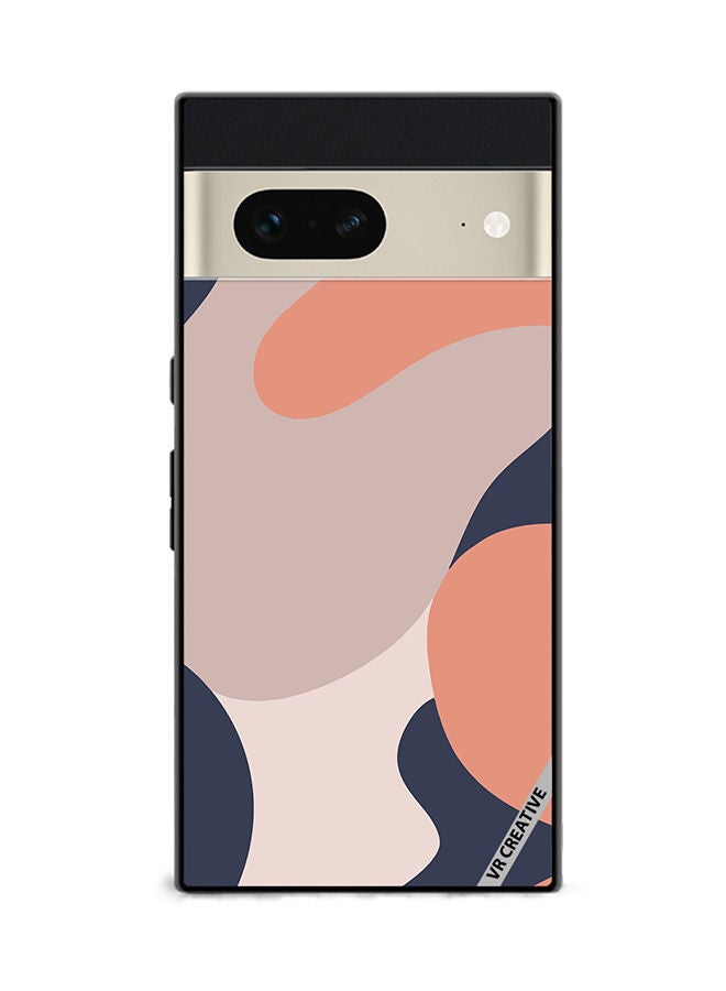 VR CREATIVE Protective Case Cover For Google Pixel 7 Layered In Design Multicolour - Image 1