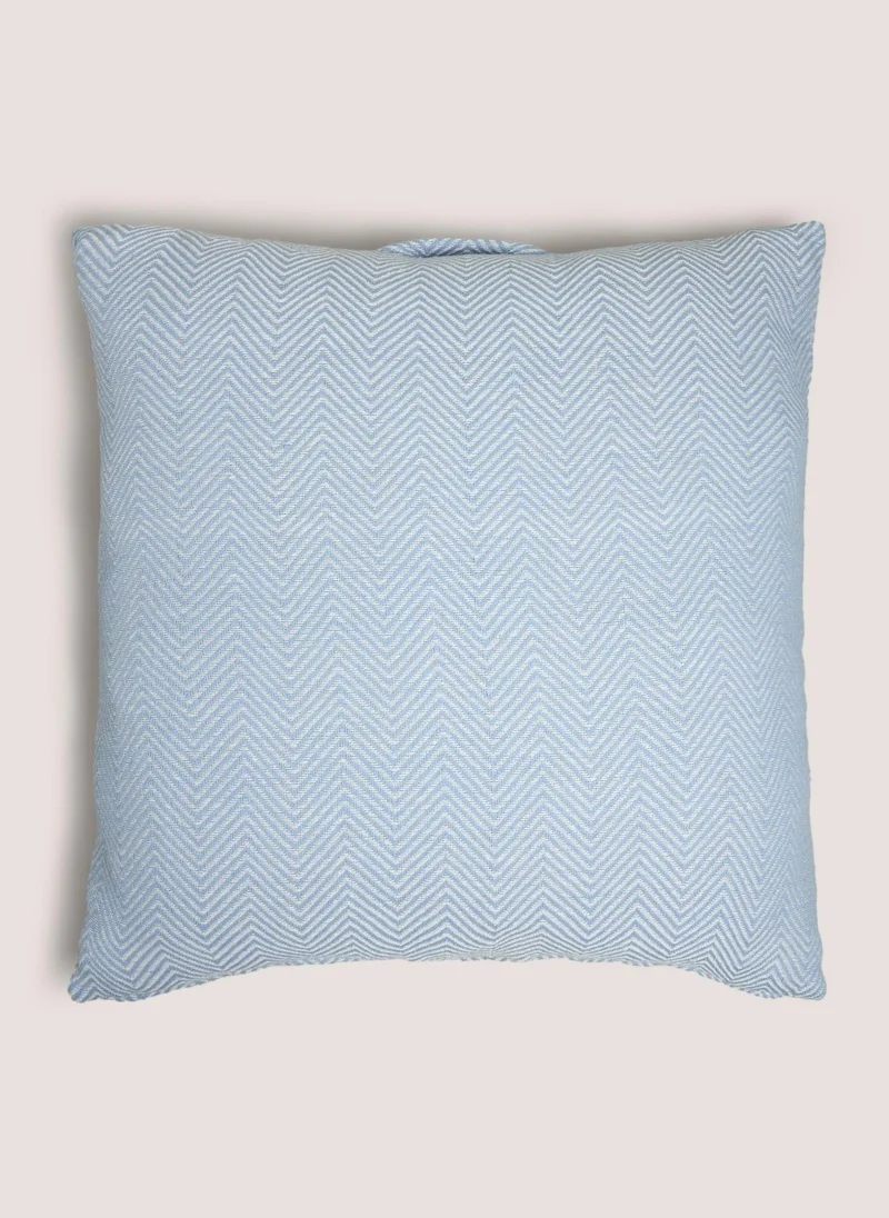 Matalan Blue Geo Floor Cushion