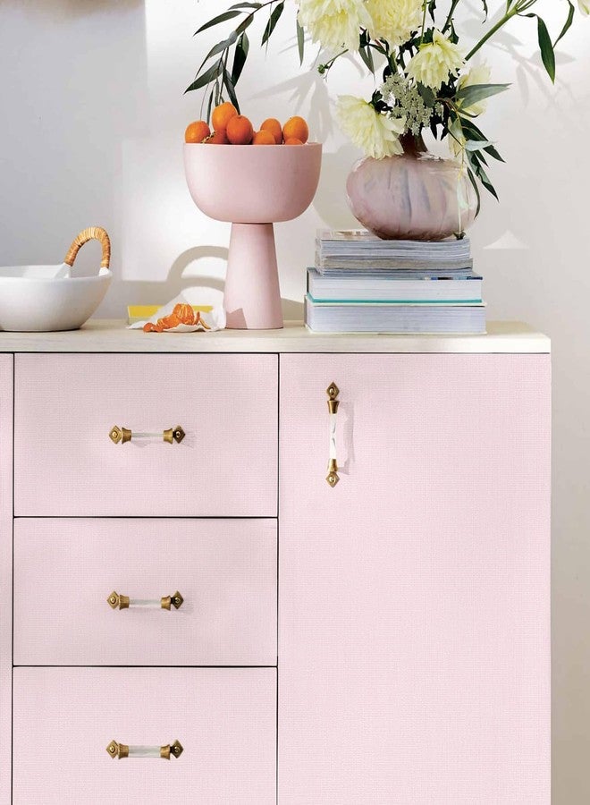 Sevalo Pink Wallpaper Peel And Stick Contact Paper For Cabinets Drawers Wall 2M - Image 4