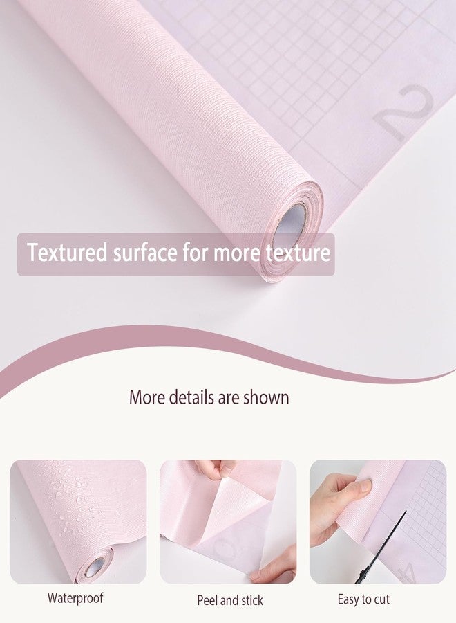 Sevalo Pink Wallpaper Peel And Stick Contact Paper For Cabinets Drawers Wall 2M - Image 3