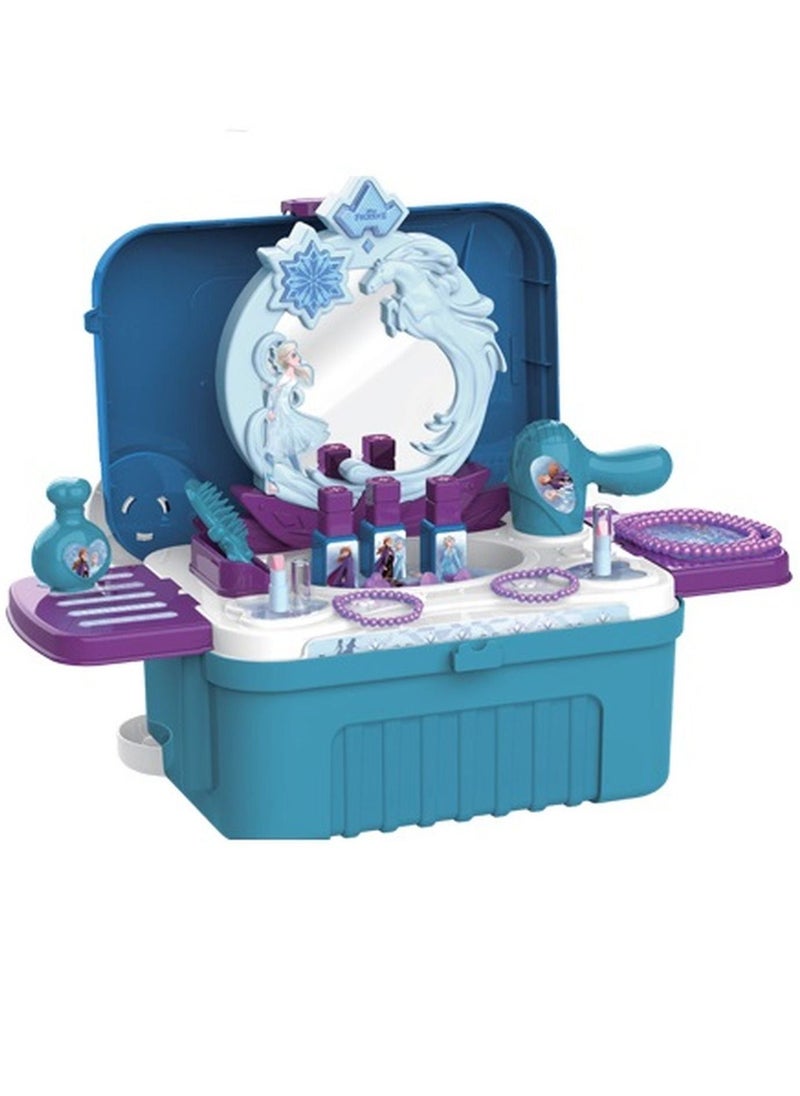 Disney FROZEN - 3-in-1 Frozen 2 Dressing Table Trolley Case - Image 1