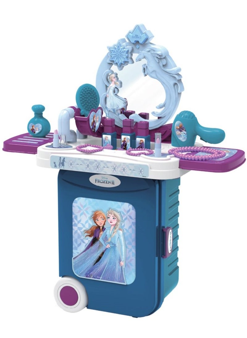 Disney FROZEN - 3-in-1 Frozen 2 Dressing Table Trolley Case - Image 1