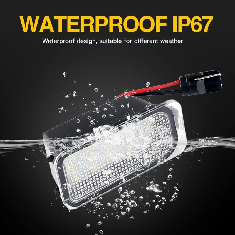 Vuzmode 2Pcs License Plate Light for Ford Vehicles - Image 3