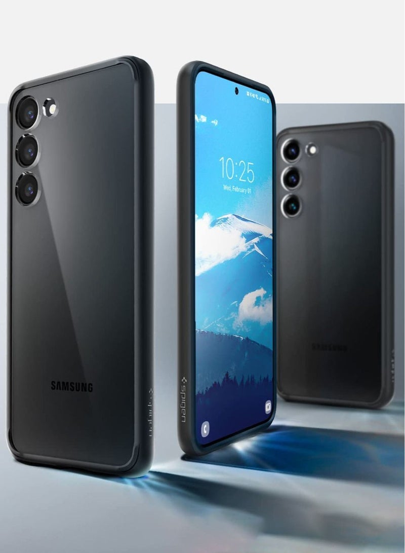 Spigen Ultra Hybrid Samsung Galaxy S23 PLUS Case Cover - Matte Black - Image 3