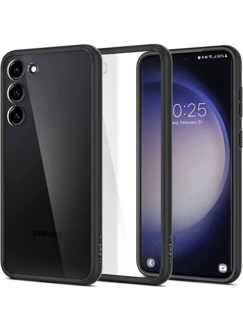 Spigen Ultra Hybrid Samsung Galaxy S23 PLUS Case Cover - Matte Black - Image 1