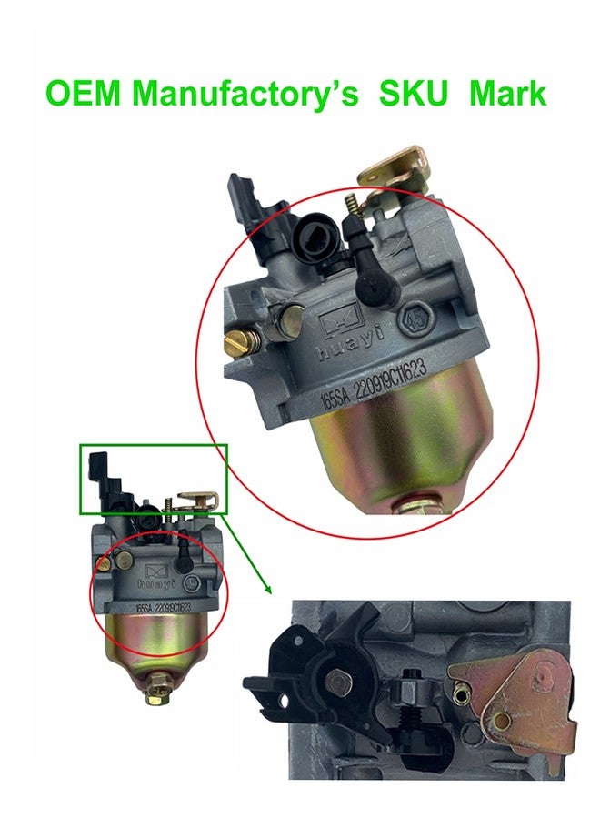 YAMAKATO Huayi 165s 165sa Carburetor for MTD 951-12705 951-14026A 951-14027A Snow Blowers - Image 3