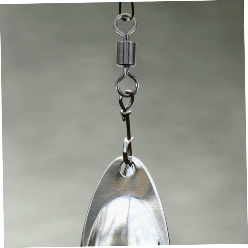210 Pcs Fishing Barrel Swivels High Rolling Connectors Saltwater Freshwater Tackle - Image 5