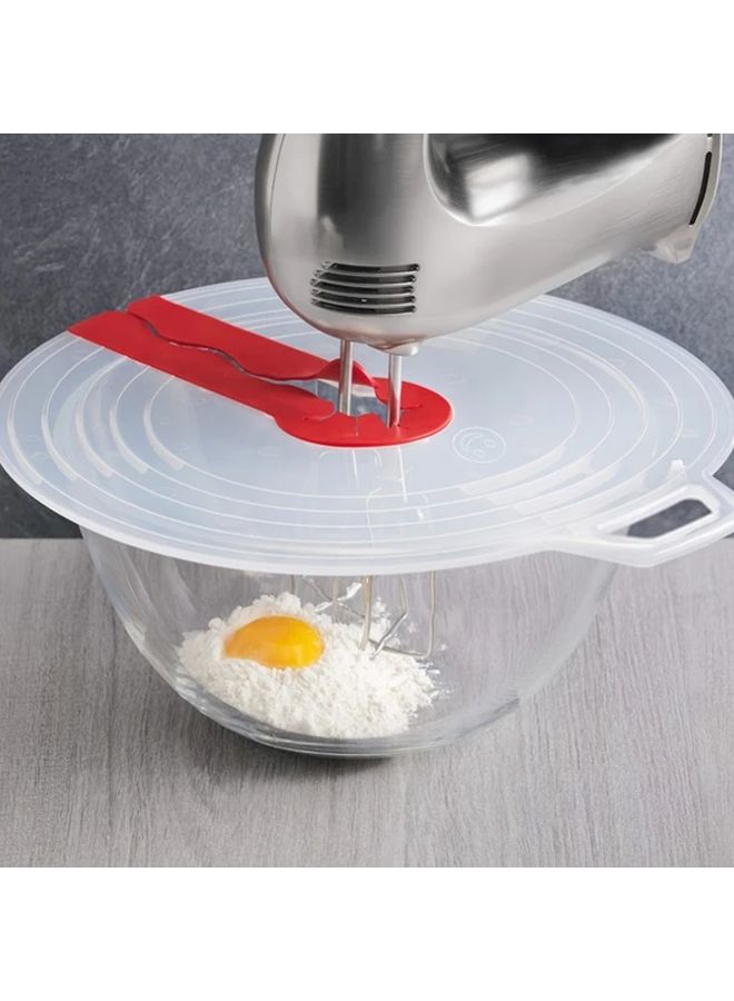 Transparent Splatter Guard For Mixing Waterproof Anti Splatter Egg Cover BPA Free Kitchen Tool - Image 5