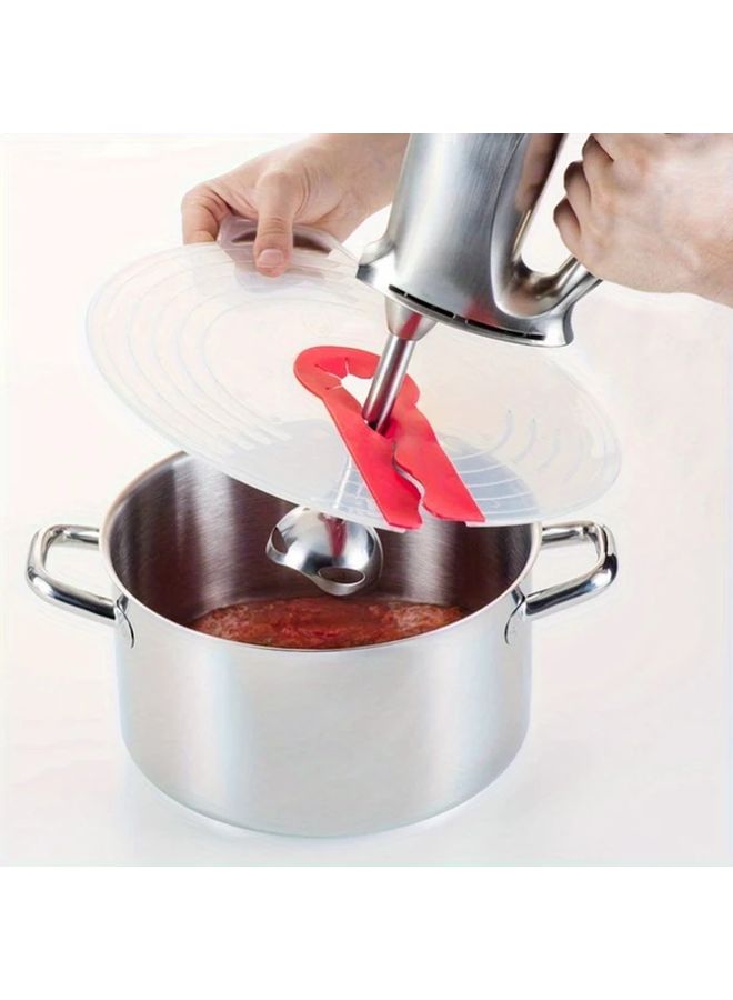 Transparent Splatter Guard For Mixing Waterproof Anti Splatter Egg Cover BPA Free Kitchen Tool - Image 4