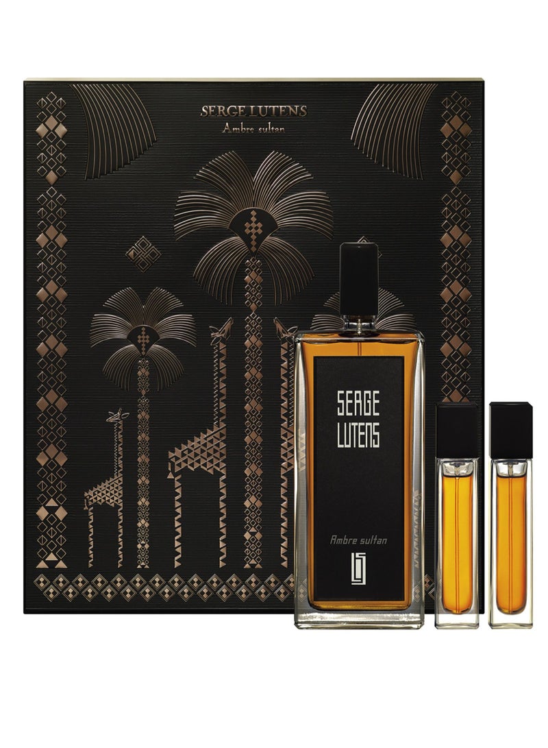 Serge Lutens Ambre Sultan Gift Set 100ml + 10ml x 2 - Image 1