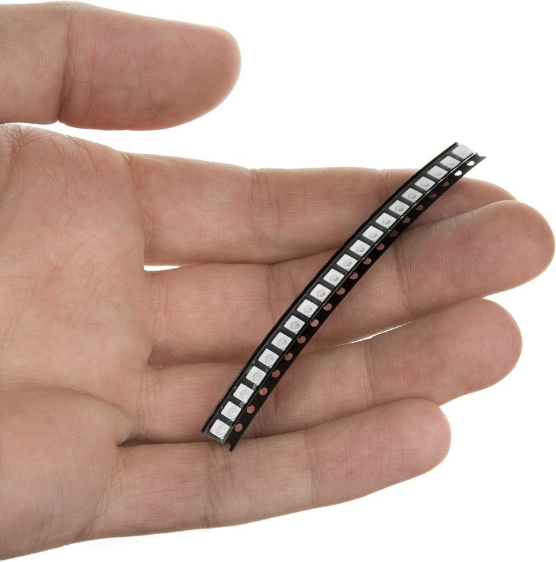 Oznium 20 Pieces of PLCC-2 Surface Mount LEDs, 3528 Size SMD SMT LED - Green - Image 1
