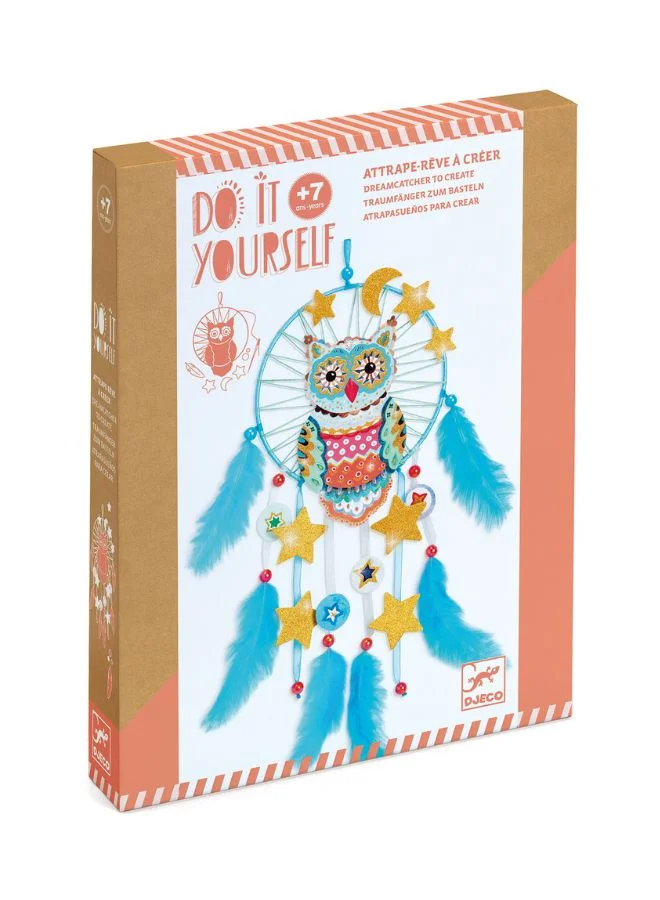 DJECO Do It Yourself - Dreamcatchers Golden Owl