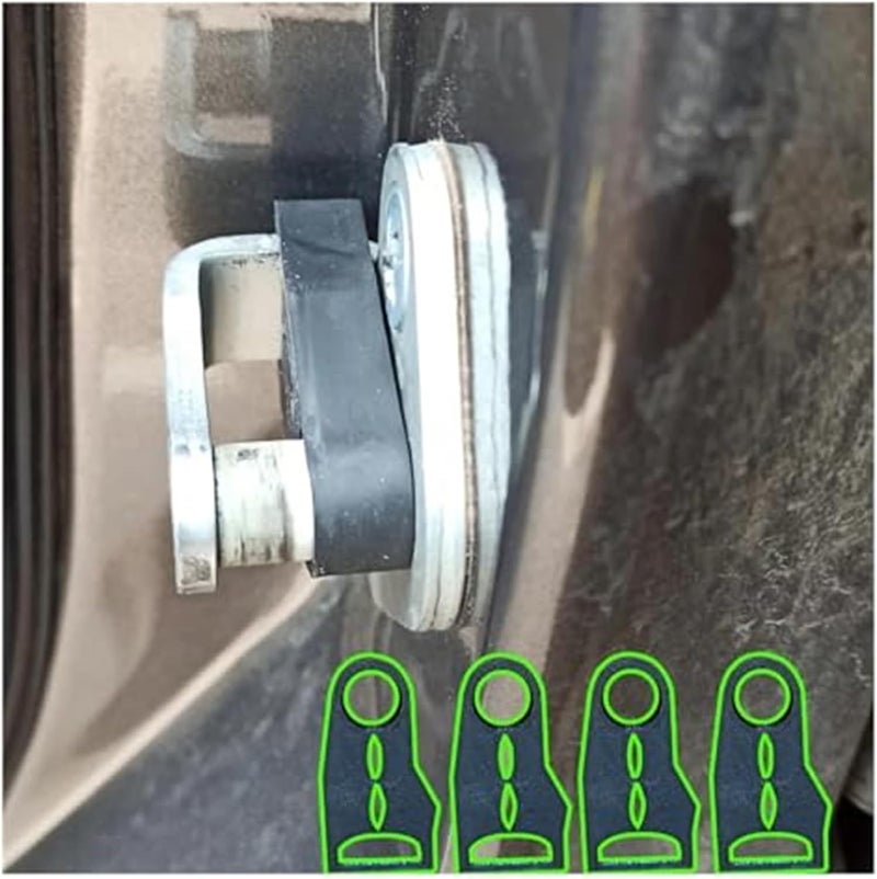 Vuzmode Car Door Lock Sound Deadener Damper Buffer - 4Pcs - Image 4
