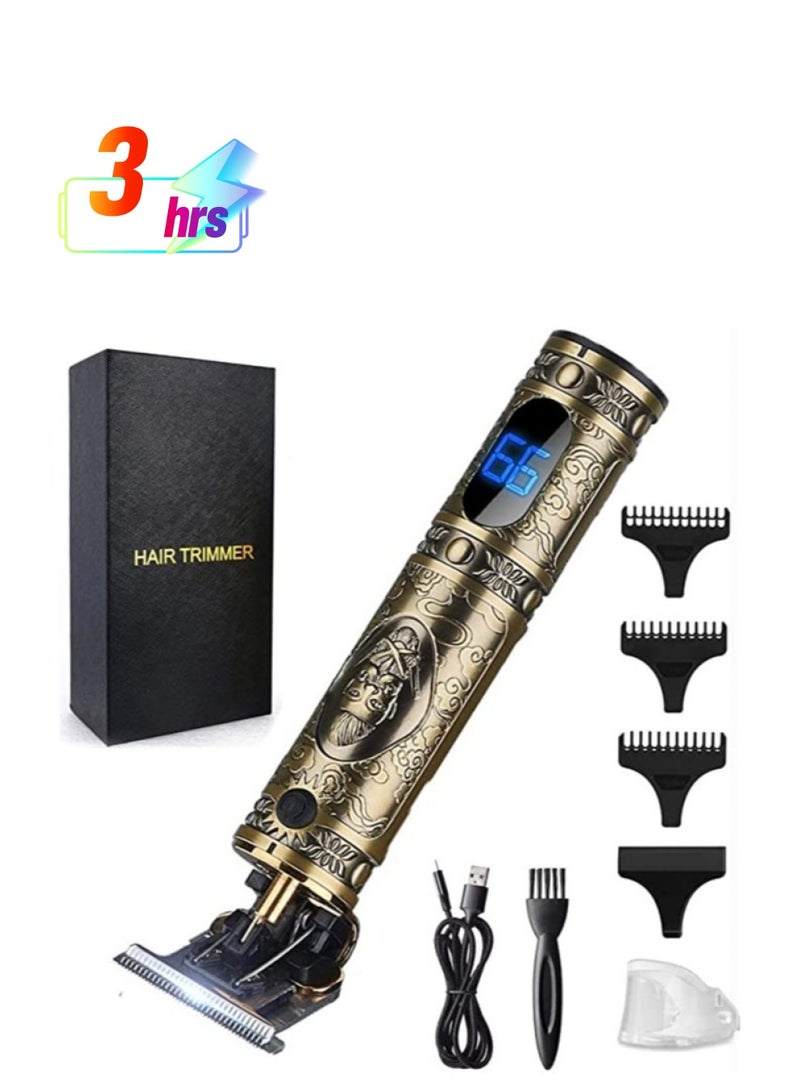 ELTRAZONE Men's Clipper Cordless Hair Clippers, Beard Trimmer Hair Clippers for Men, Professional Cordless Hair Trimmer Precision T-Bladeds - Image 1