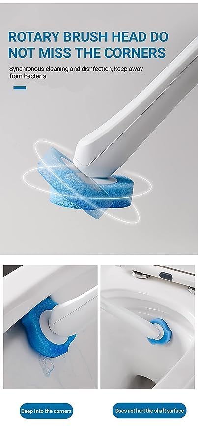 OENZA Disposable Toilet Riffils, Toilet Cleaning Supplies, Pack of 8 Refills for Deep Cleaning and Hygienic Bathroom Maintenance (8 Refills) - Image 2