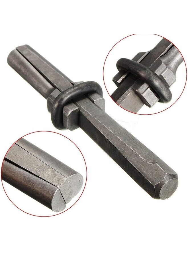 Rock Splitting Wedges, 5/8 Inch Wedge and Feather Shims, Heavy Duty Stone Splitting Tools for Marble Rocks Concrete Granite - Image 2