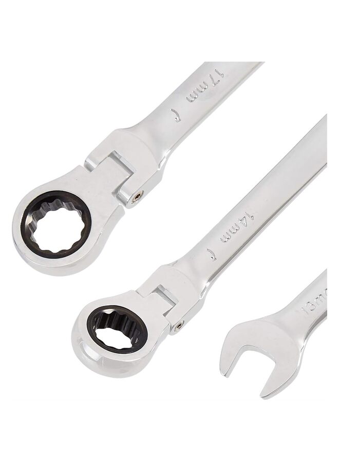 Flexible Ratcheting Wrench Set - Metric, 6-Piece  - Image 2