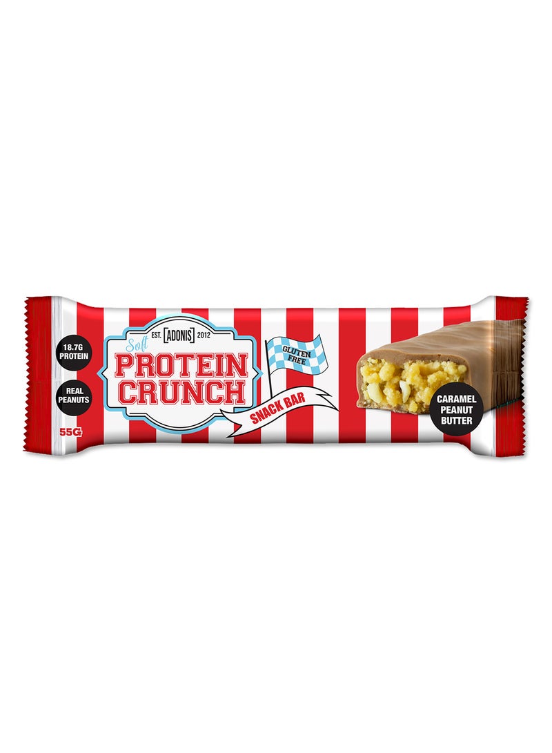 Adonis Gear Soft Protein Crunch Snack Bar - Caramel Peanut Butter 55g - Image 2