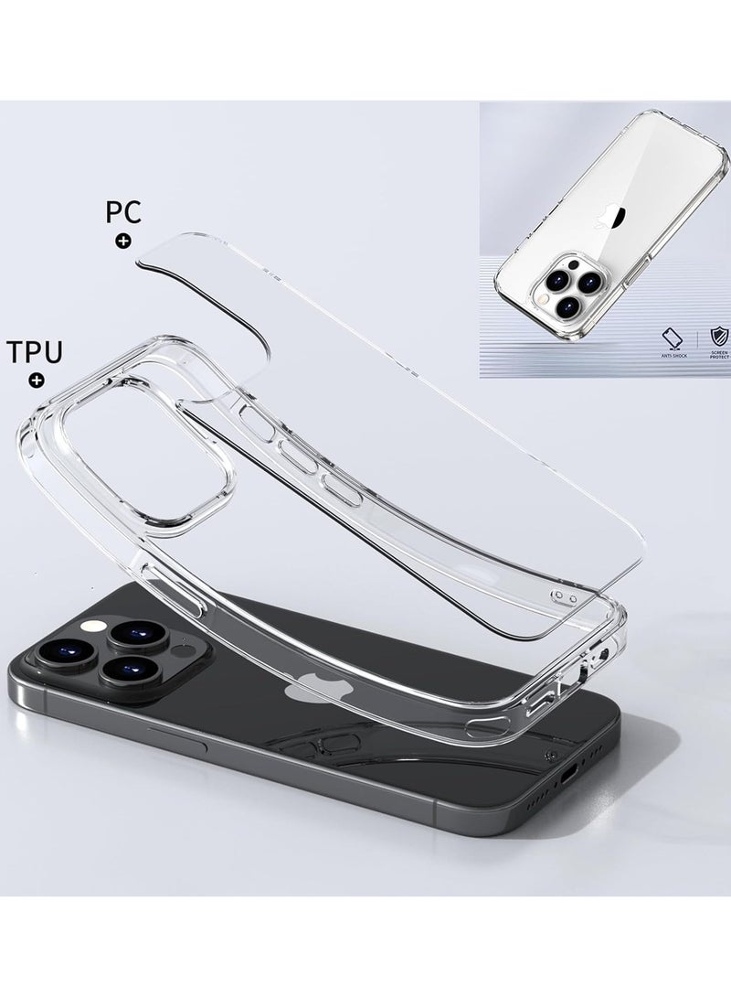 ELTRAZONE iPhone 15 Pro Max Complete Protection Set – 6-in-1 Case with 2 Tempered Glass Screen Protectors, Privacy Protector, and Camera Lens Covers - Image 3